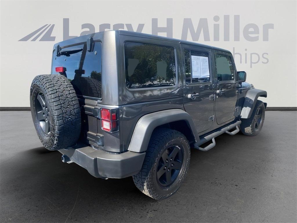 used 2017 Jeep Wrangler Unlimited car, priced at $20,000