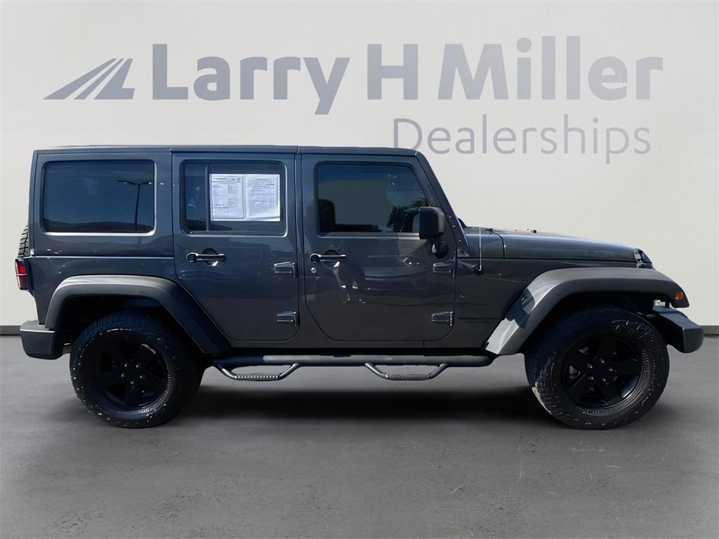 used 2017 Jeep Wrangler Unlimited car, priced at $20,000
