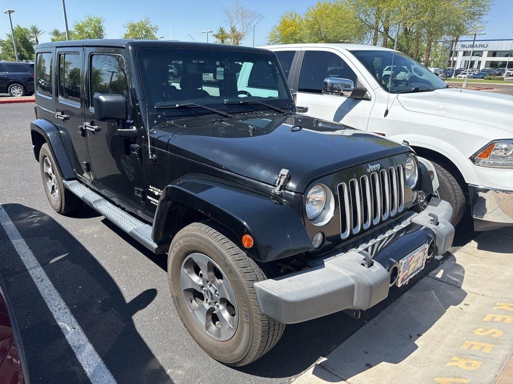 used 2017 Jeep Wrangler Unlimited car, priced at $25,000
