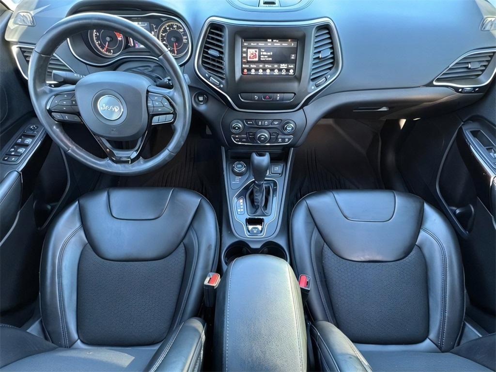 used 2021 Jeep Cherokee car, priced at $21,500