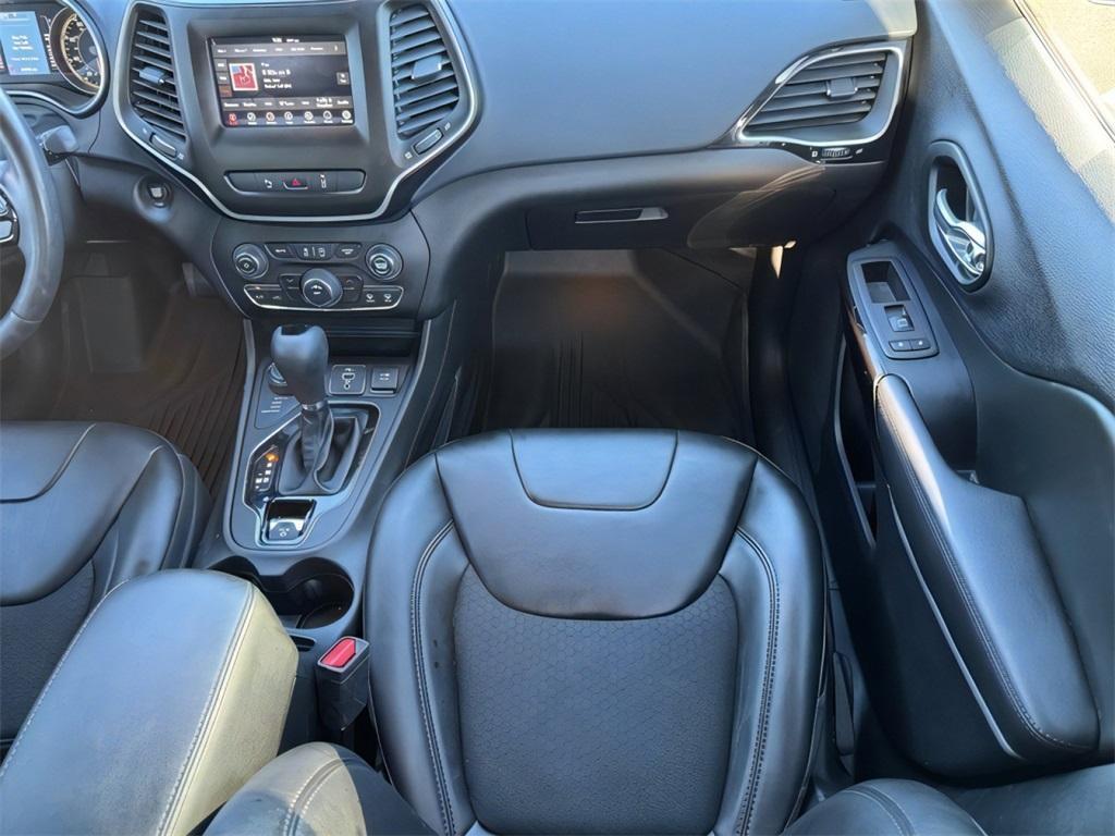 used 2021 Jeep Cherokee car, priced at $21,500