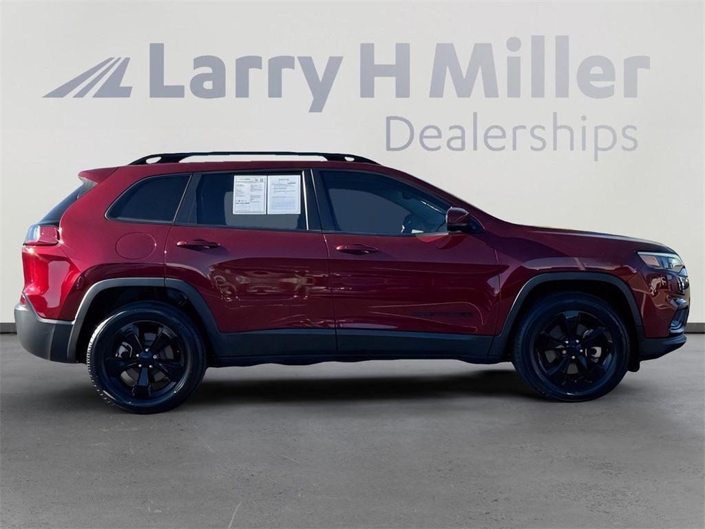 used 2021 Jeep Cherokee car, priced at $21,500