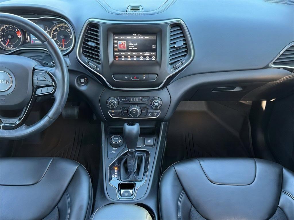 used 2021 Jeep Cherokee car, priced at $21,500