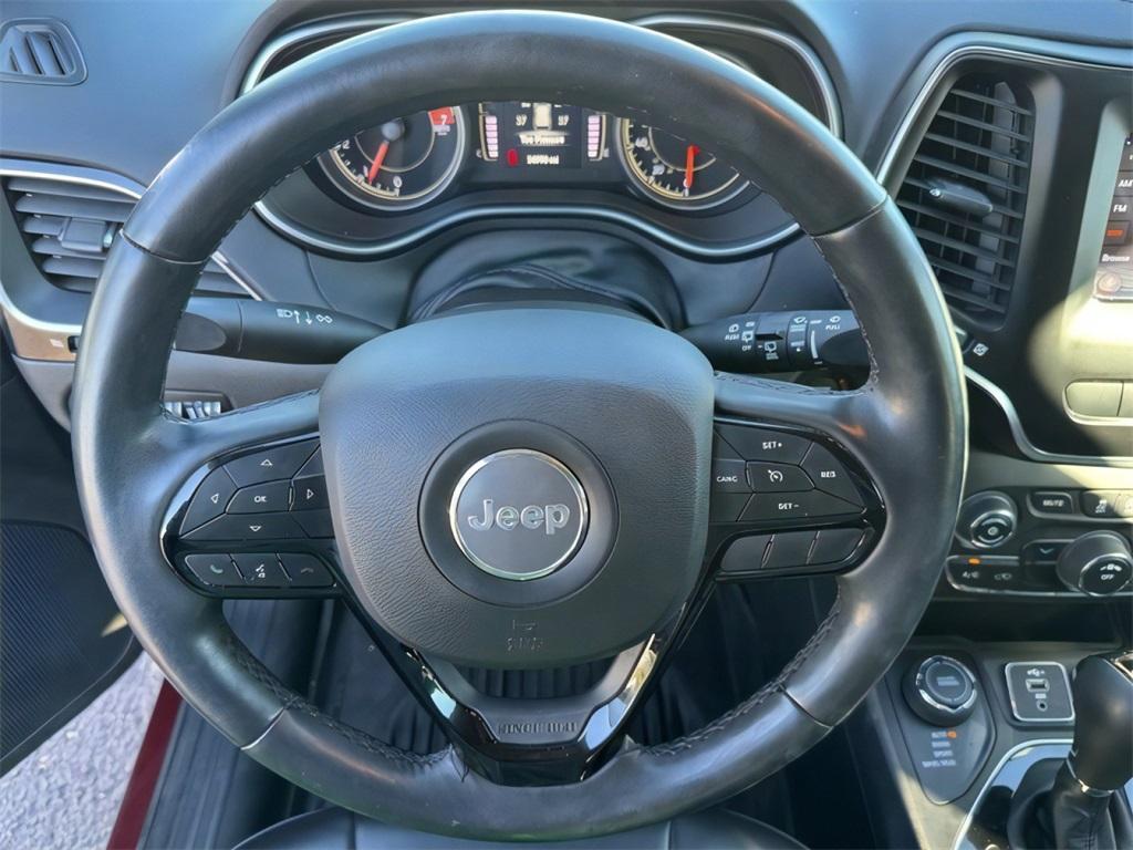 used 2021 Jeep Cherokee car, priced at $21,500