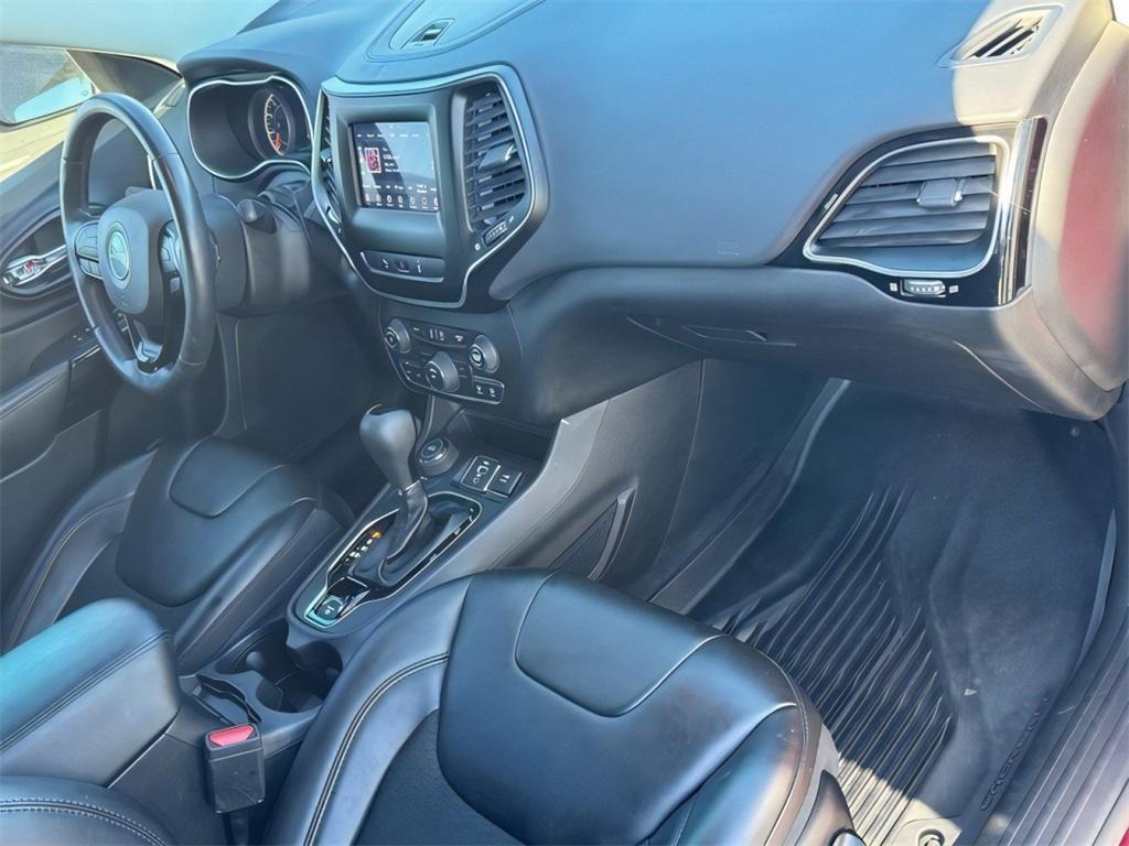 used 2021 Jeep Cherokee car, priced at $21,500