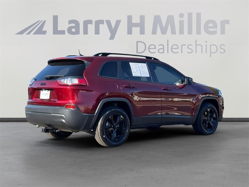 used 2021 Jeep Cherokee car, priced at $21,500
