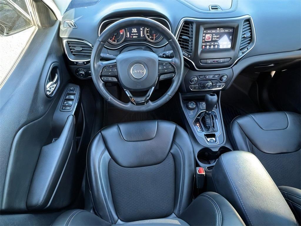 used 2021 Jeep Cherokee car, priced at $21,500