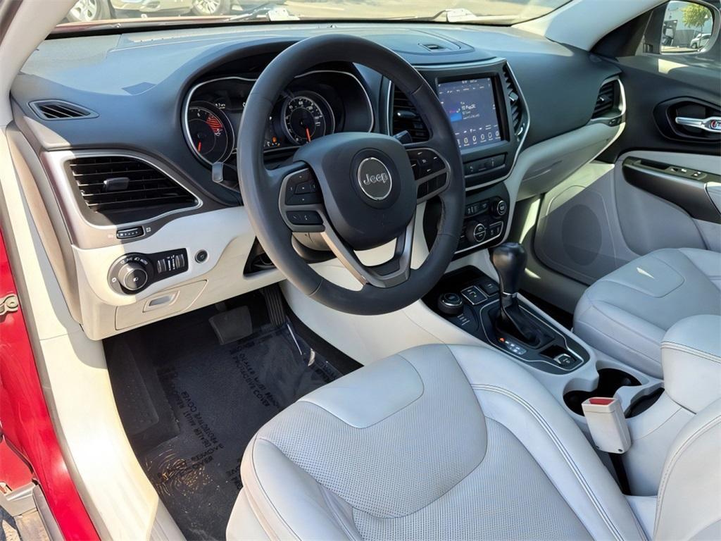 used 2021 Jeep Cherokee car, priced at $19,000