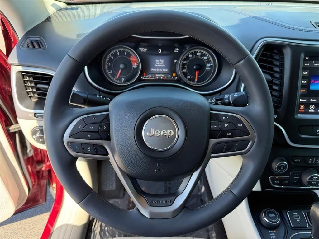 used 2021 Jeep Cherokee car, priced at $19,000