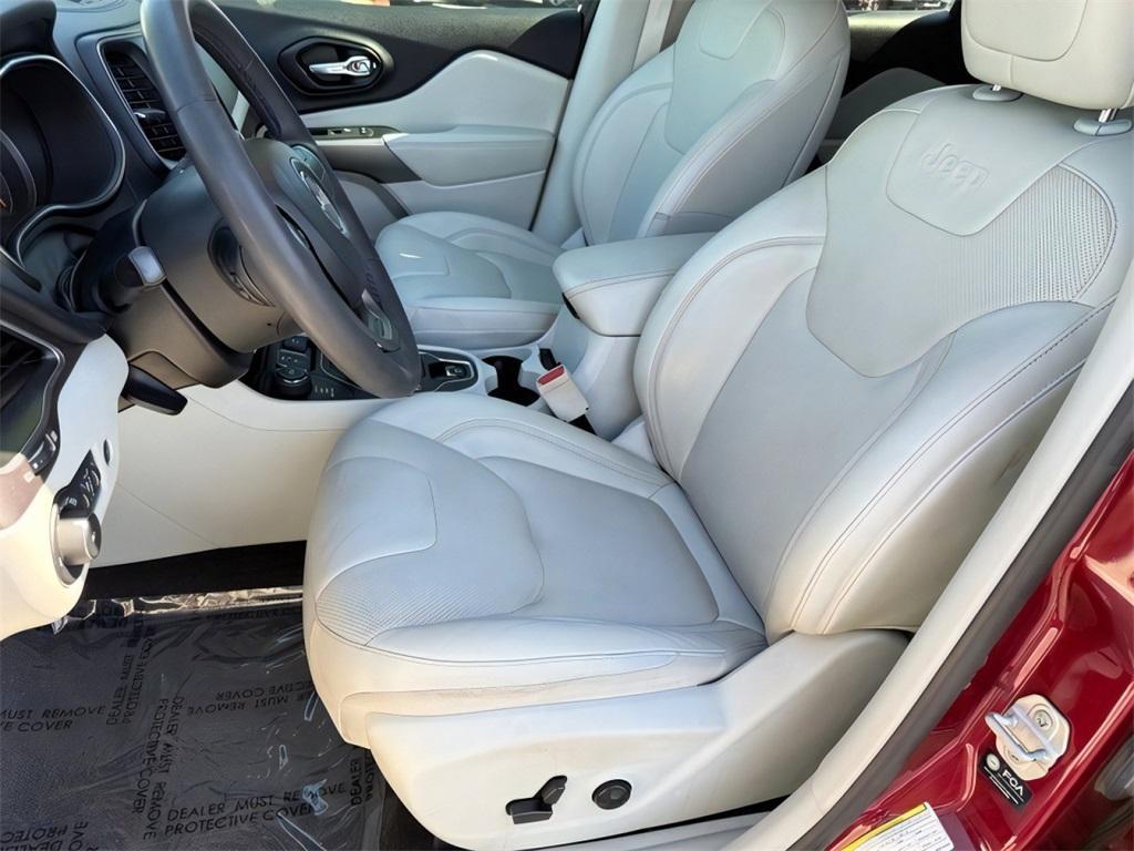 used 2021 Jeep Cherokee car, priced at $19,000