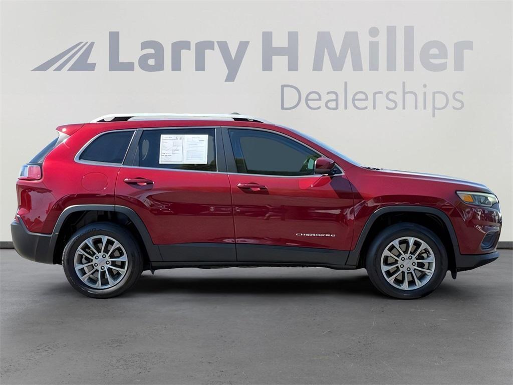 used 2021 Jeep Cherokee car, priced at $19,000