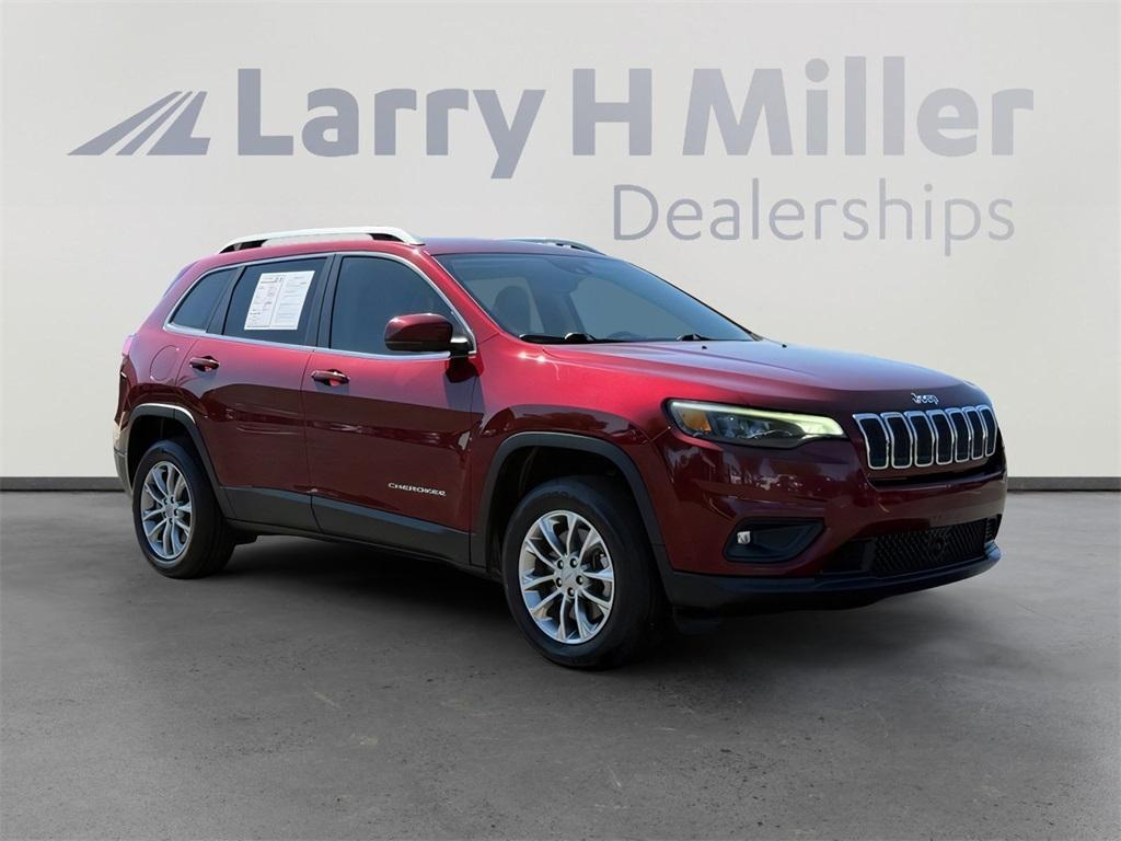 used 2021 Jeep Cherokee car, priced at $19,000