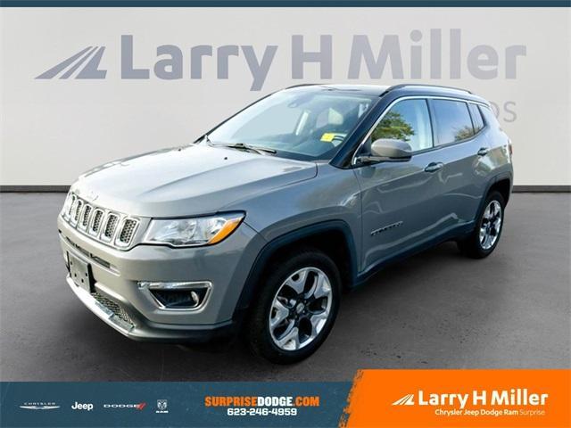 used 2021 Jeep Compass car, priced at $16,000