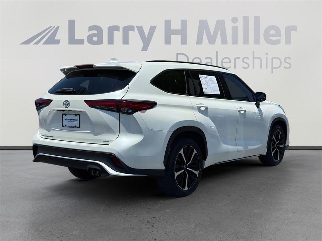 used 2021 Toyota Highlander car, priced at $38,000