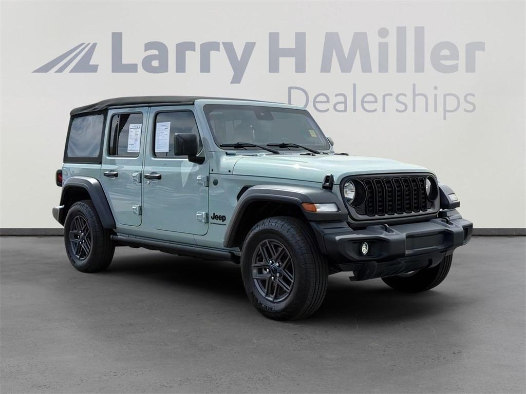 used 2024 Jeep Wrangler car, priced at $41,500