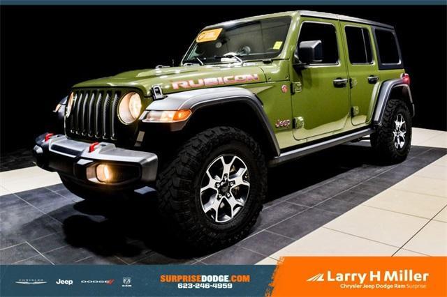 used 2021 Jeep Wrangler Unlimited car, priced at $43,575