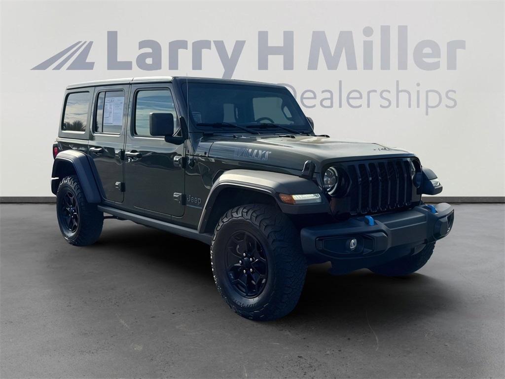 used 2023 Jeep Wrangler 4xe car, priced at $26,000