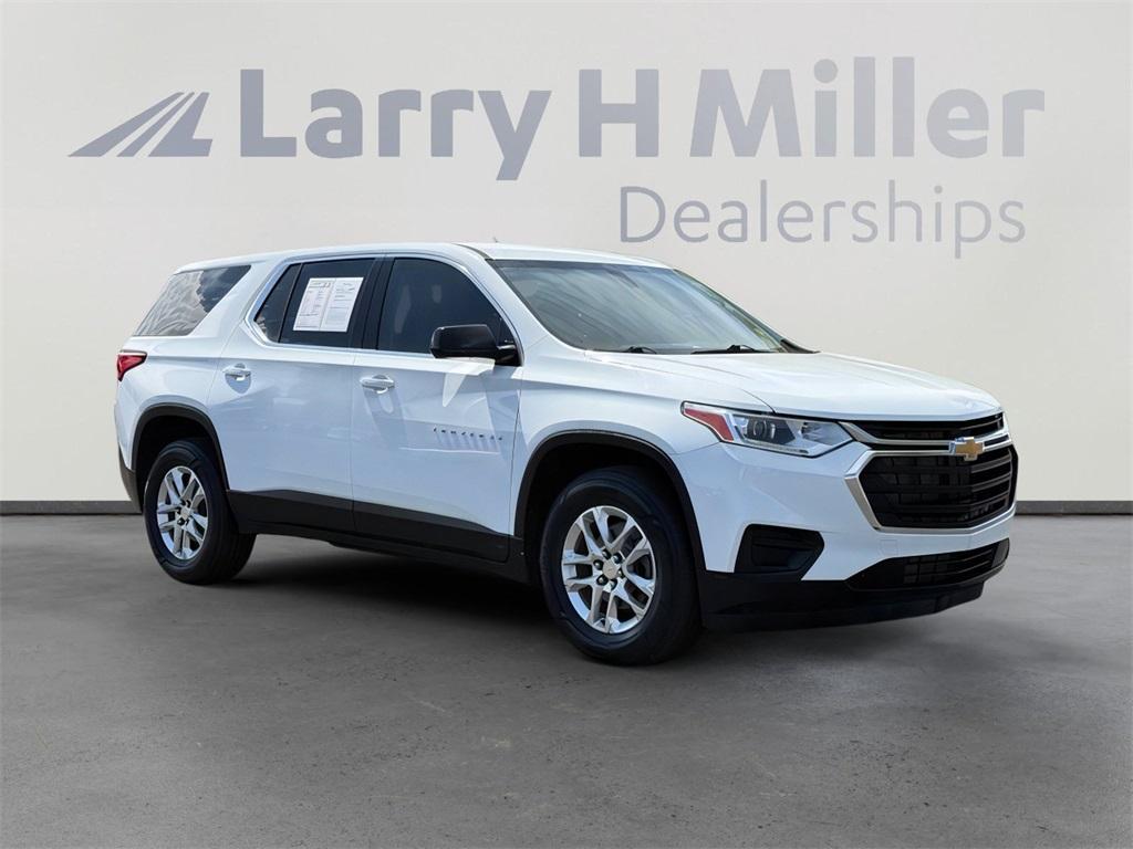 used 2020 Chevrolet Traverse car, priced at $18,500