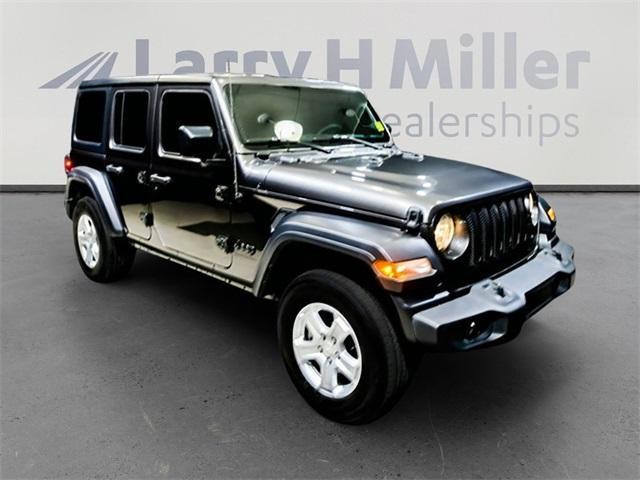 used 2023 Jeep Wrangler car, priced at $34,900