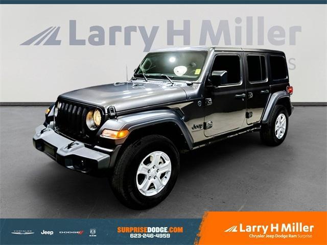 used 2023 Jeep Wrangler car, priced at $34,900