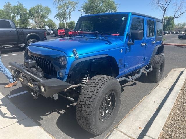 used 2015 Jeep Wrangler Unlimited car, priced at $19,800