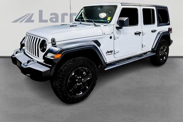 used 2020 Jeep Wrangler Unlimited car, priced at $28,300