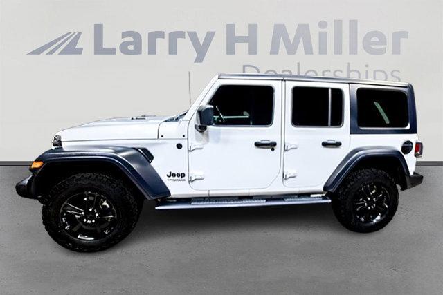 used 2020 Jeep Wrangler Unlimited car, priced at $28,300