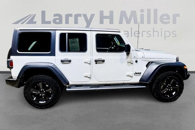 used 2020 Jeep Wrangler Unlimited car, priced at $28,300