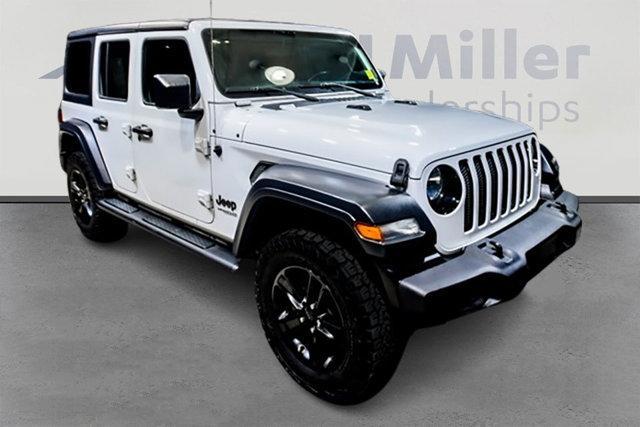 used 2020 Jeep Wrangler Unlimited car, priced at $28,300