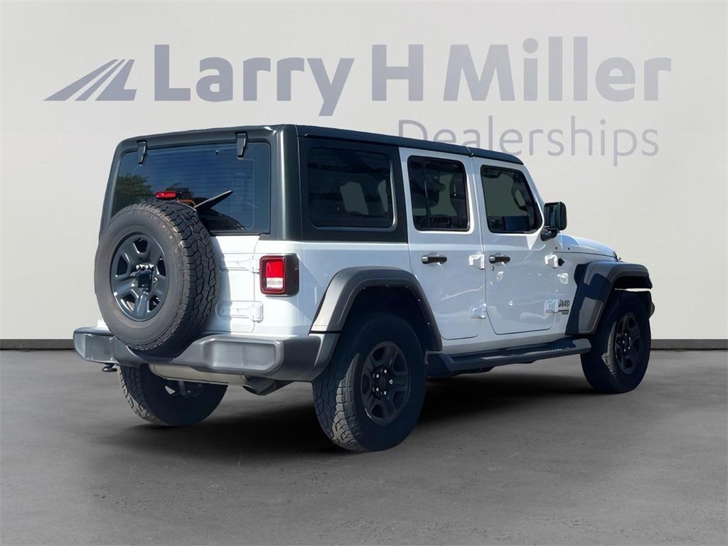 used 2021 Jeep Wrangler Unlimited car, priced at $28,000