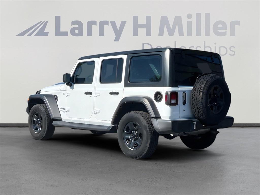 used 2021 Jeep Wrangler Unlimited car, priced at $28,000