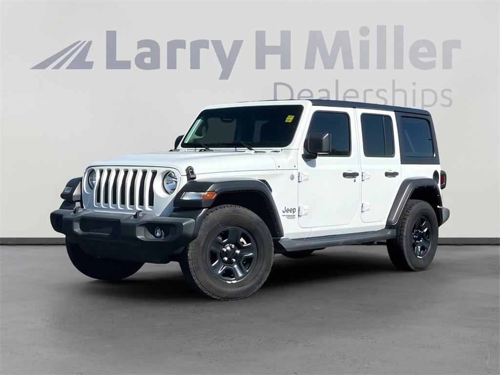 used 2021 Jeep Wrangler Unlimited car, priced at $28,000