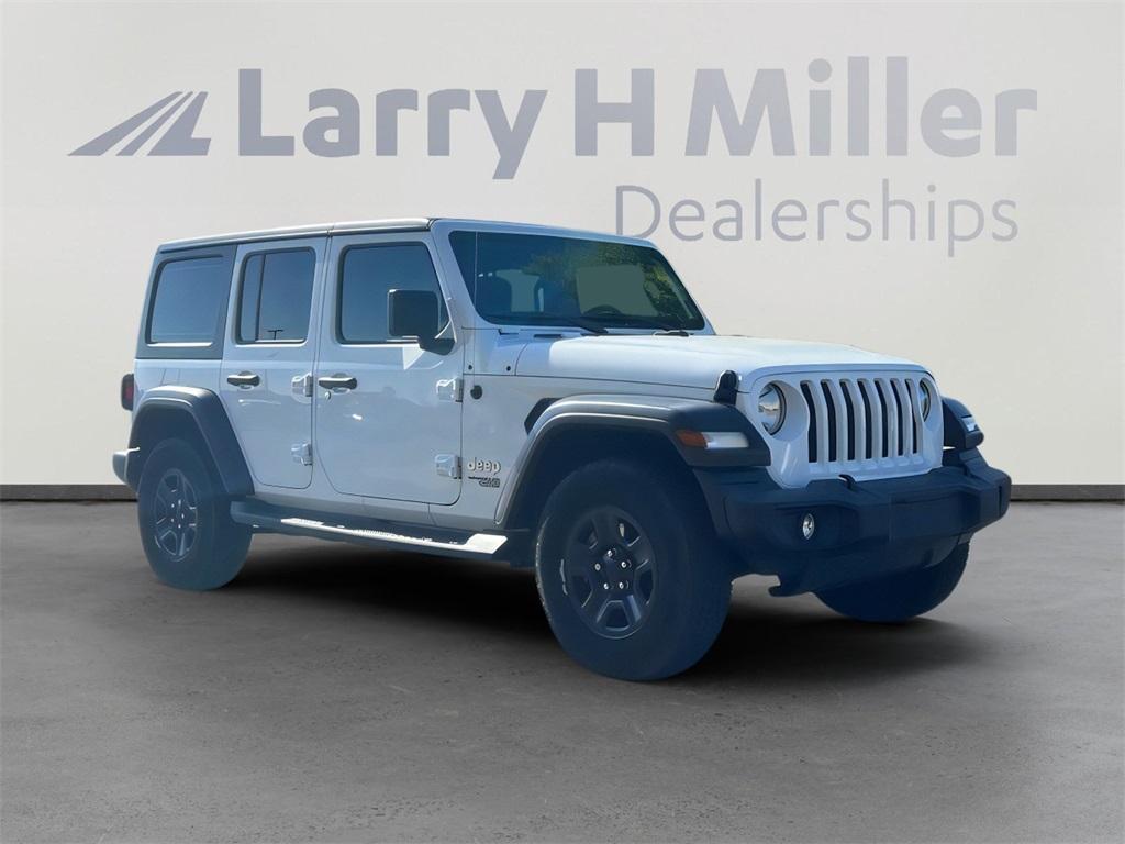 used 2021 Jeep Wrangler Unlimited car, priced at $28,000
