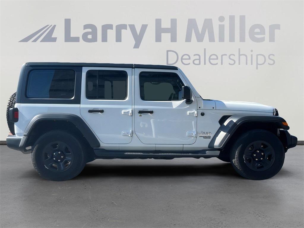 used 2021 Jeep Wrangler Unlimited car, priced at $28,000