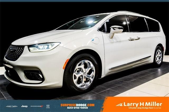 used 2021 Chrysler Pacifica Hybrid car, priced at $36,500