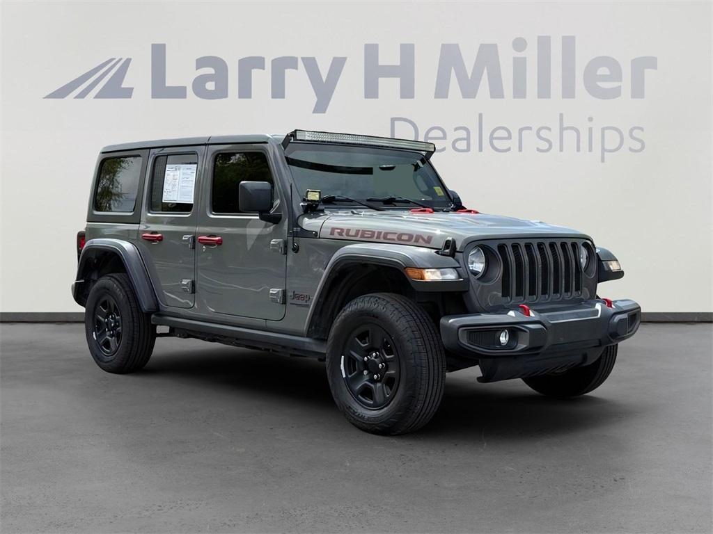 used 2021 Jeep Wrangler Unlimited car, priced at $39,500