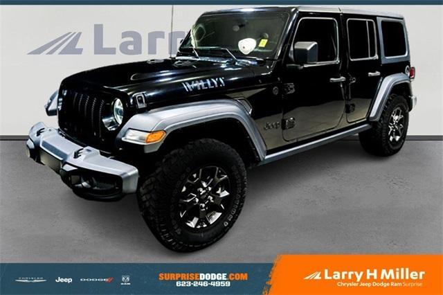 used 2021 Jeep Wrangler Unlimited car, priced at $30,900