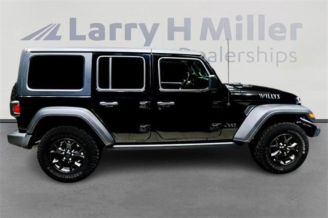 used 2021 Jeep Wrangler Unlimited car, priced at $32,000