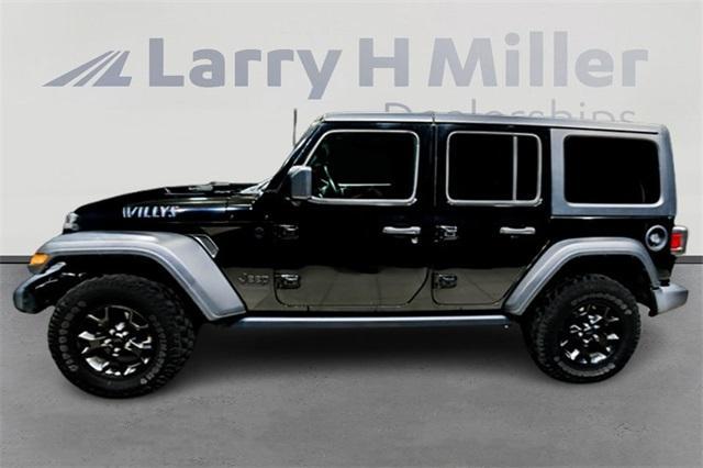 used 2021 Jeep Wrangler Unlimited car, priced at $32,000