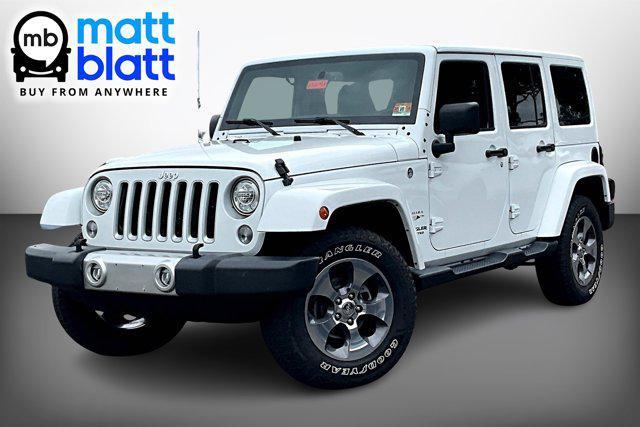 used 2017 Jeep Wrangler Unlimited car, priced at $20,999