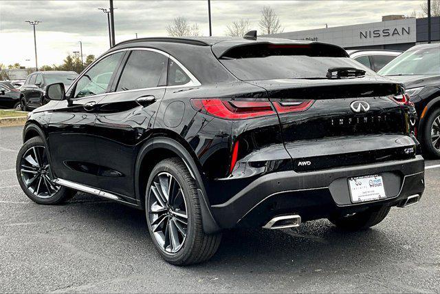 new 2025 INFINITI QX55 car, priced at $57,180