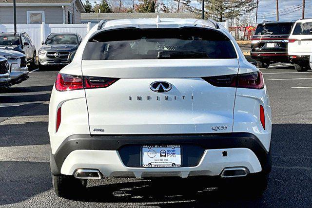 new 2025 INFINITI QX55 car, priced at $52,985