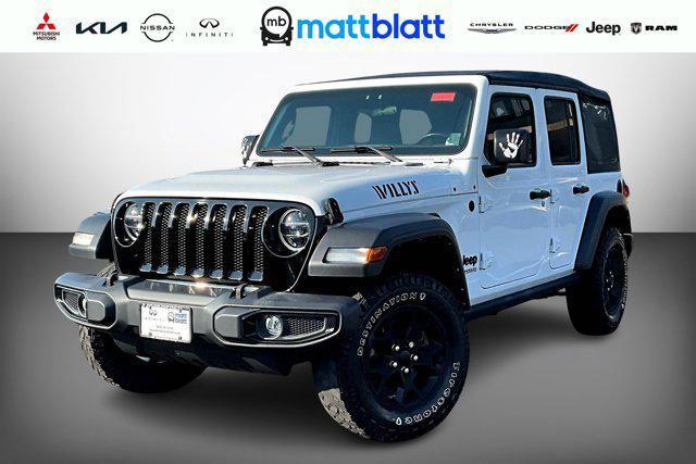 used 2022 Jeep Wrangler car, priced at $30,295