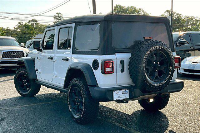 used 2022 Jeep Wrangler car, priced at $30,295