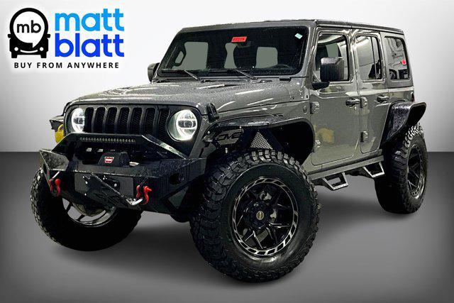 used 2022 Jeep Wrangler Unlimited car, priced at $38,999