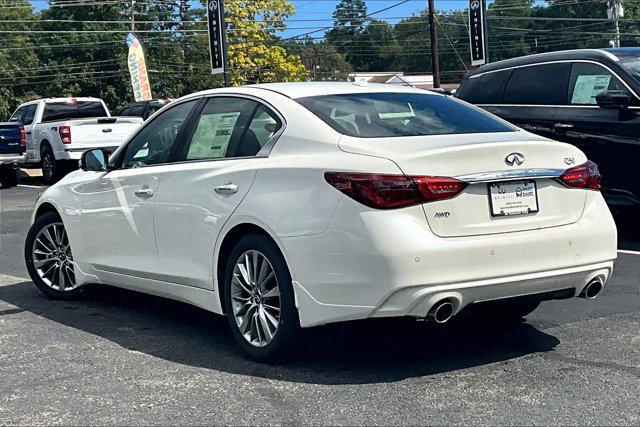 new 2024 INFINITI Q50 car, priced at $47,585