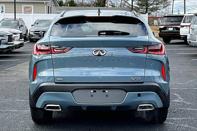 new 2025 INFINITI QX55 car, priced at $52,780