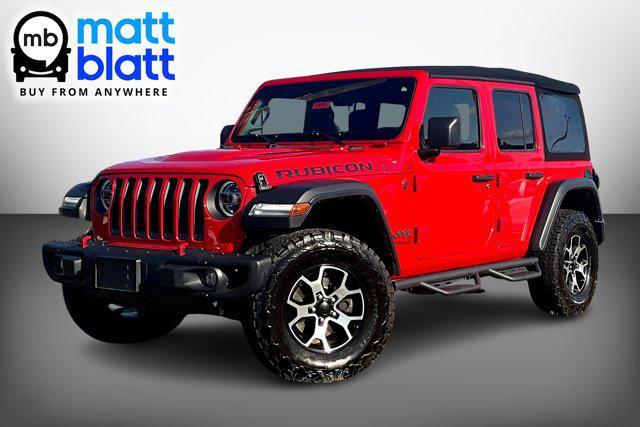 used 2021 Jeep Wrangler Unlimited car, priced at $32,370