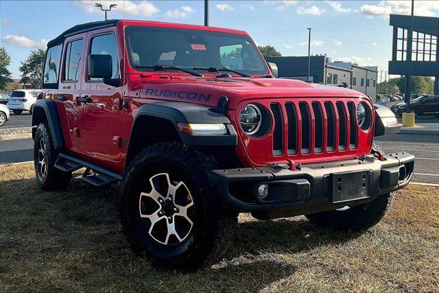 used 2021 Jeep Wrangler Unlimited car, priced at $32,370