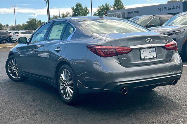 new 2024 INFINITI Q50 car, priced at $46,890